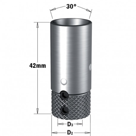 DRILL HOLDER VITAP (APA70) D=10X16 LT=42 RH/LH