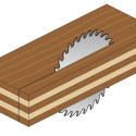 SAW BLADE FOR PORTABLE 184X2.6X30 Z=24