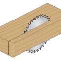 RIPPING SAW BLADE 235X2.8X30 Z24 10ATB