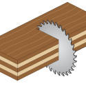 RIPPING-CROSSCUT SAW BLADE 275X3.2X20 Z42 10ATB