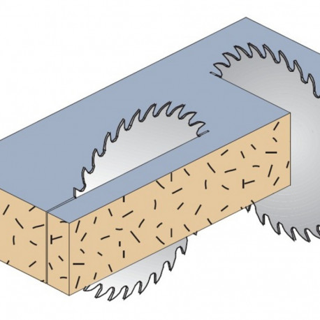 LAMINATE-CHIPBOARD SAW BLADE350X4.4X80 Z72 16HWG