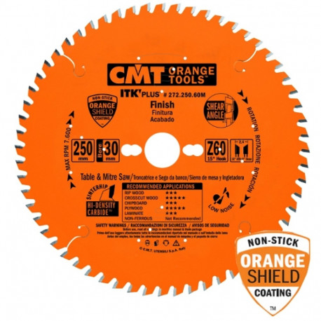ITK PLUS FINISH SAW BLADE HW 150X1.5X20(+16) Z=40 ATB+SHEAR