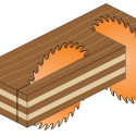ITK PLUS FINISH SAW BLADE HW 187X1.7X20(+16+15.87) Z=40 ATB+SHEAR