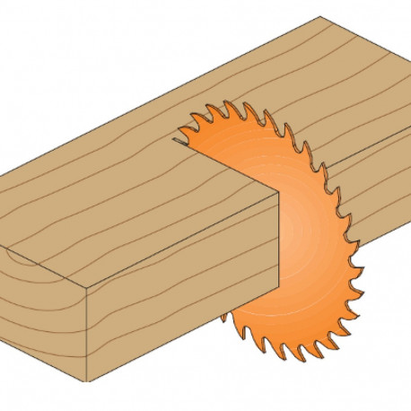 ITK PLUS RIP AND CROSSCUT SAW BLADE 210X1.8/1.2X30 Z=24