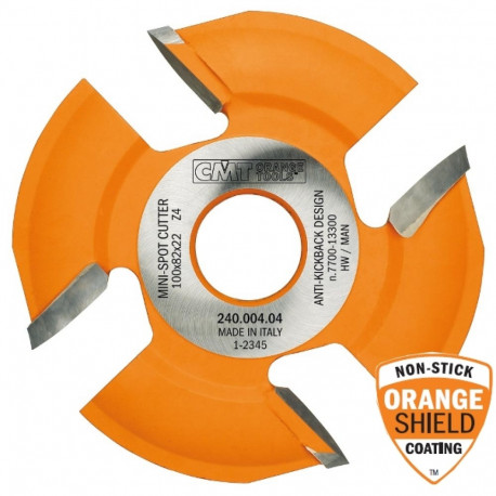 HW-MINI-SPOT CUTTER BLADE D=100X8X22 R=30 Z4