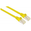 Intellinet Network Patch Cable, Cat6A, 0.5m, Yellow, Copper, S/FTP, LSOH / LSZH, PVC, RJ45, Gold Pla