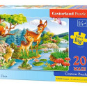 Castorland Little Deers 20 Maxi pcs Contour puzzle 20 pc(s) Cartoons