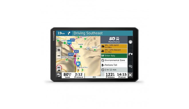 Garmin Camper 890 navigator Handheld 20.3 cm (8&quot;) TFT Touchscreen 387 g Black