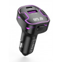 XO FM transmitter + charger BCC12 BT MP3, black