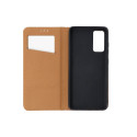 Leather case SMART PRO for SAMSUNG S24 brown