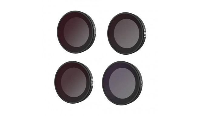 Lens filter Set CPL/ND8/ND16/ND32 Telesin for Insta360 GO3