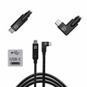 Tether Tools keermekinnitus Pro USB-C parem nurk 4,6m, must