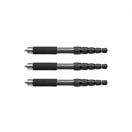 Novoflex QuadroLeg süsinikkiust 5-sektsiooniline, 3 tk