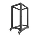 Open rack 22U 600x1000 black