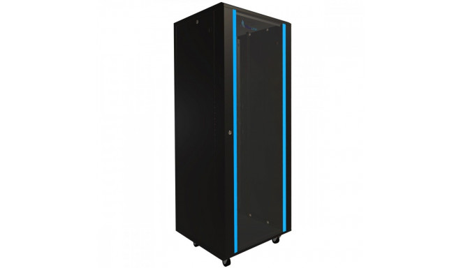 Rack cabinet 37U 600x600mm black standing