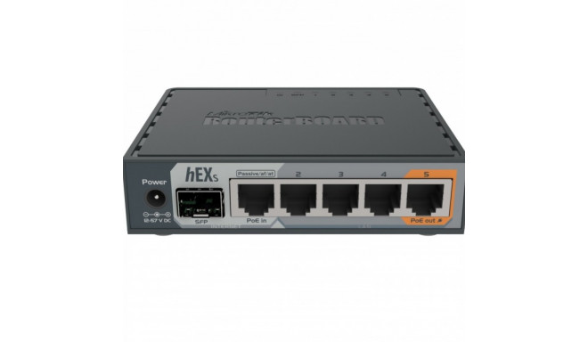 MikroTik Router xDSL 1xWAN 4xLAN SFP RB760iG
