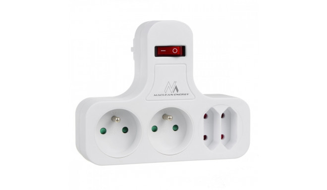 The Maclean MCE224 is a high-quality power strip (extension lead) designed for home