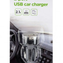 Car charger 2xUSB 2.1A black