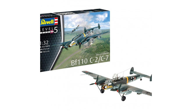 Plastic model Messerschmitt BF-110-C7