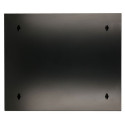 Wall cabinet rack 9U 600x600 black two sections