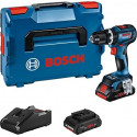 Bosch Cordless Impact Drill GSB 18V-90 C Professional, 18V (blue/black, 2x Li-Ion battery ProCORE18V