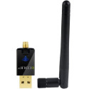 EDUP EP - AC1607 Двухдиапазонный 600 Mbps USB WiFi-адаптер 2,4 ГГц / 5,8 ГГц / с внешней антенной