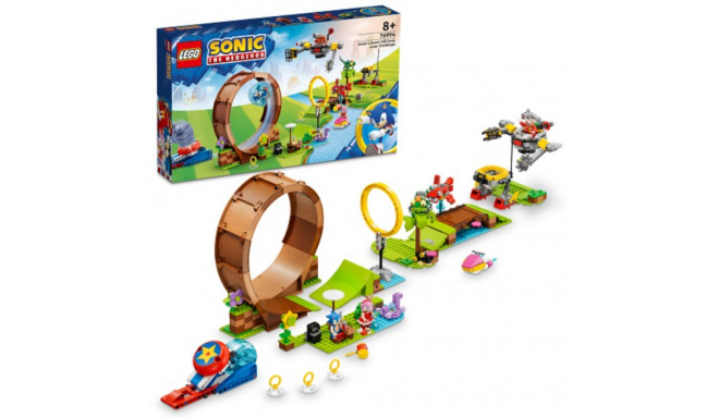 LEGO 76994 Sonic's Green Hill Zone Loop Challenge Constructor