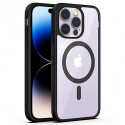 Fusion MagSafe Matt ümbris telefoni jaoks Apple iPhone 15 Pro Max must