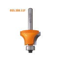 HW OVOLO SASH ROUTER BIT W/BRNG (F) S=8 D=28X19 R=10