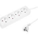 BLOW PR-570P power extension 2.8 m 4 AC outlet(s) Indoor White