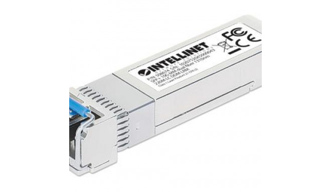 Intellinet 10 Gigabit Fiber SFP+ Optical Transceiver Module 10GBase-LRM (LC) Multi-Mode Port, 220 m 