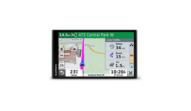 Garmin DriveSmart 65 EU MT-S navigator Fixed 17.6 cm (6.95&quot;) TFT Touchscreen 240 g Black