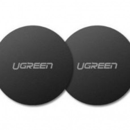 Ugreen 2x metal plates plate for magnetic phone holders Black