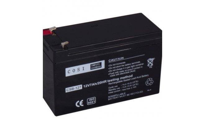 Battery COSI, 12V 7Ah, T1