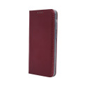 Smart Magnetic case for Samsung Galaxy S24 Ultra burgundy