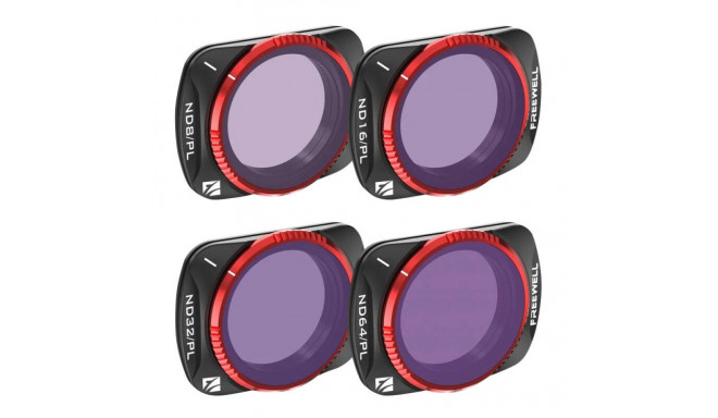 Set of 4 filters Freewell Bright Day for DJI Osmo Pocket 3