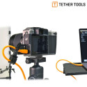 TetherPro USB-C to USB Female Adapter 4.6 m Orange