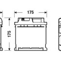 Exide Excell 80Ah 700A 315x175x175-+