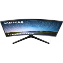 "81,3cm/32"" (1920x1080) Samsung C32R500FHP Curved 16:9 4ms HDMI VGA VESA Full HD Dark Grey/Blue"