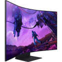 "138cm/55'' (3840x2160) Samsung Odyssey Ark S55BG970NU 16:9 1ms 4xHDMI Pivot Speaker 4K 165Hz Curved