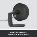 "Logitech Cricle View Netzwerkkamera indoor outdoor Bewegungsmelder 1920x1080 Wi-Fi Speaker Black"