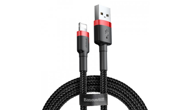 Baseus cable Cafule USB - Lightning 3,0m 2A red-black