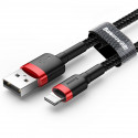 Baseus cable Cafule USB - Lightning 3,0m 2A red-black