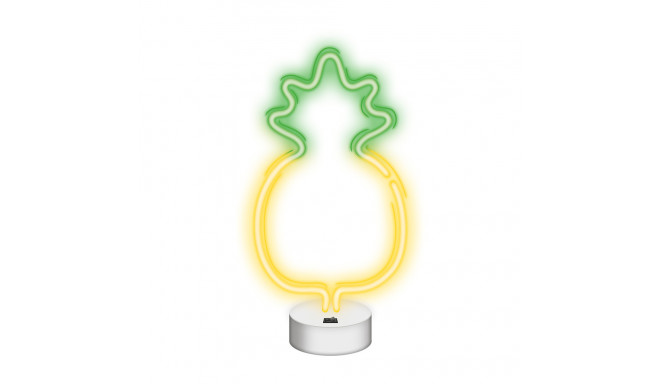 Neon LED on a stand PINEAPPLE yellow green NNE05 Neolia