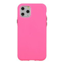 Mocco Soft Cream Silicone Back Case Силиконовый чехол для Apple iPhone 12 / 12 Pro Розовый