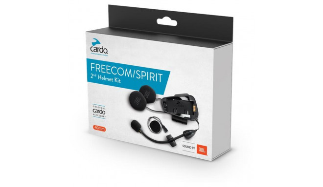 Cardo Freecom/Spirit 2nd Helmet Kit, Audio komplekts ar skaņu no JBL