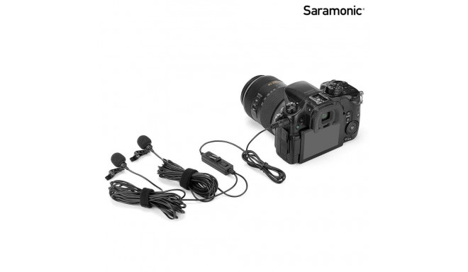 Saramonic LavMic 2M Dual Wired Lavalier Microphone