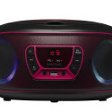 Denver TCL-212BT PINK CD player Portable CD player Black, Pink