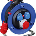 Brennenstuhl 30m H05VV-F 5G1,5 power extension 3 AC outlet(s) Black, Blue, Red, White