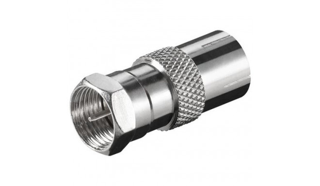 Goobay WE 1170 wire connector BNC-F M &gt; IEC 9.5mm Stainless steel